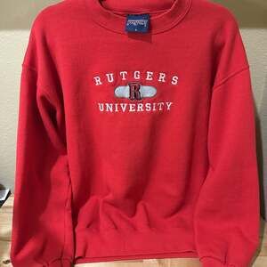 Vintage Jansport Rutgers University Crewneck Sweatshirt